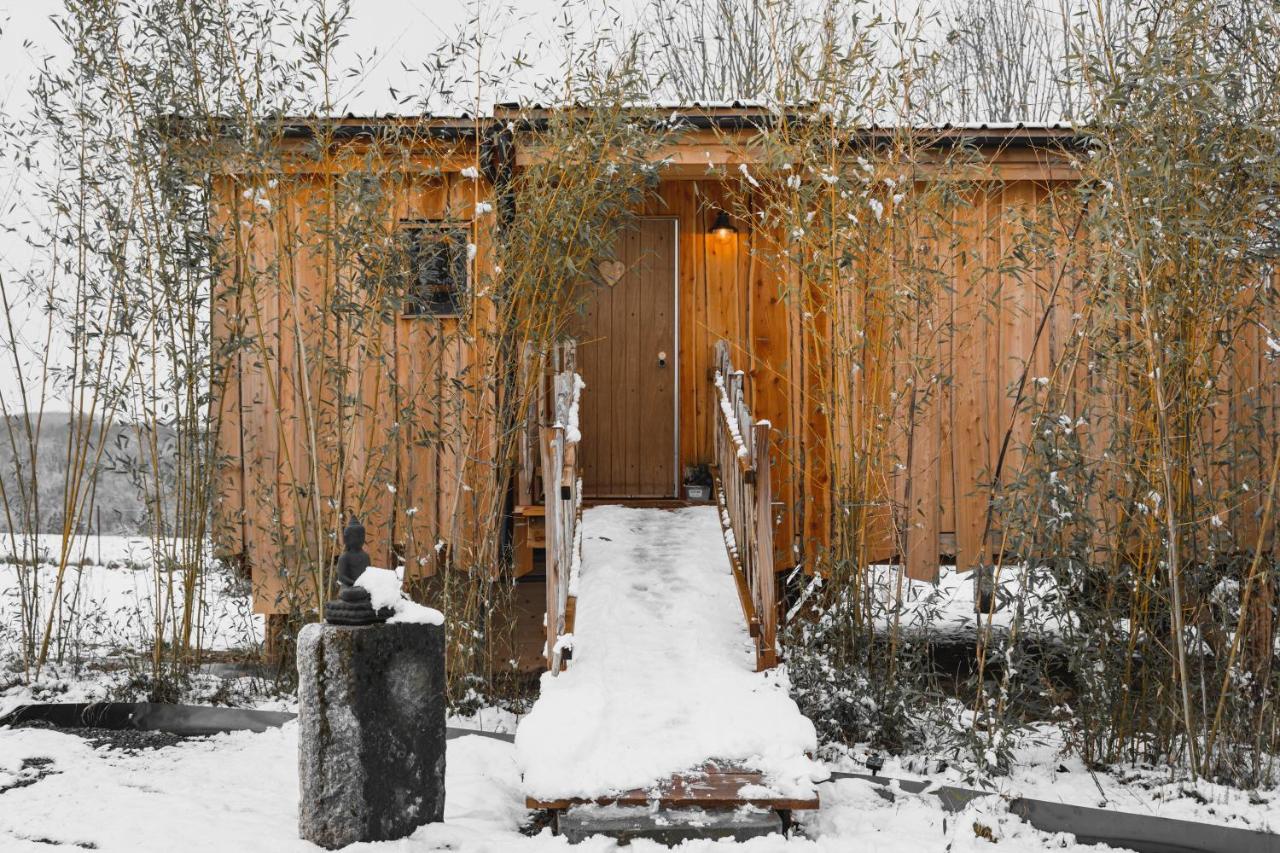La Cabane Ofuro Vila Celles  Exterior foto