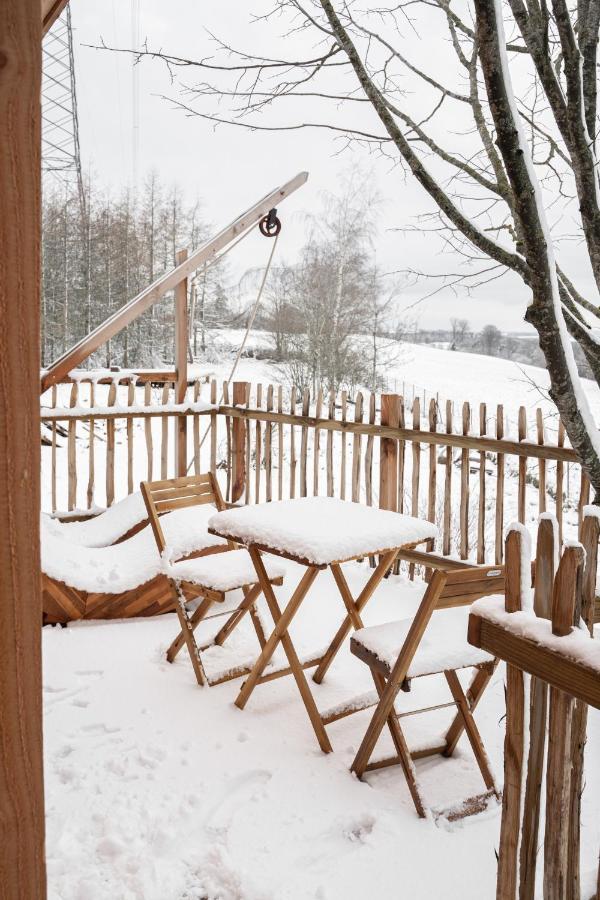 La Cabane Ofuro Vila Celles  Exterior foto